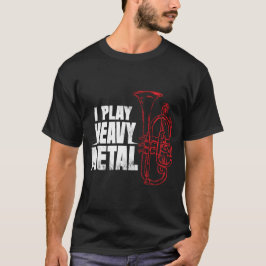 Camiseta Euphonium de la banda del regalo del navidad del