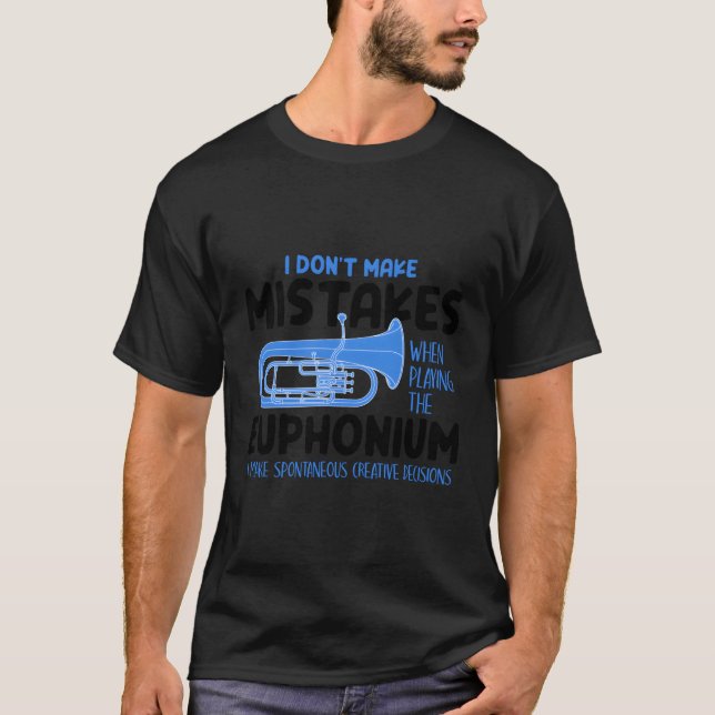 Camiseta Euphonium Player Euphonist Music (Anverso)