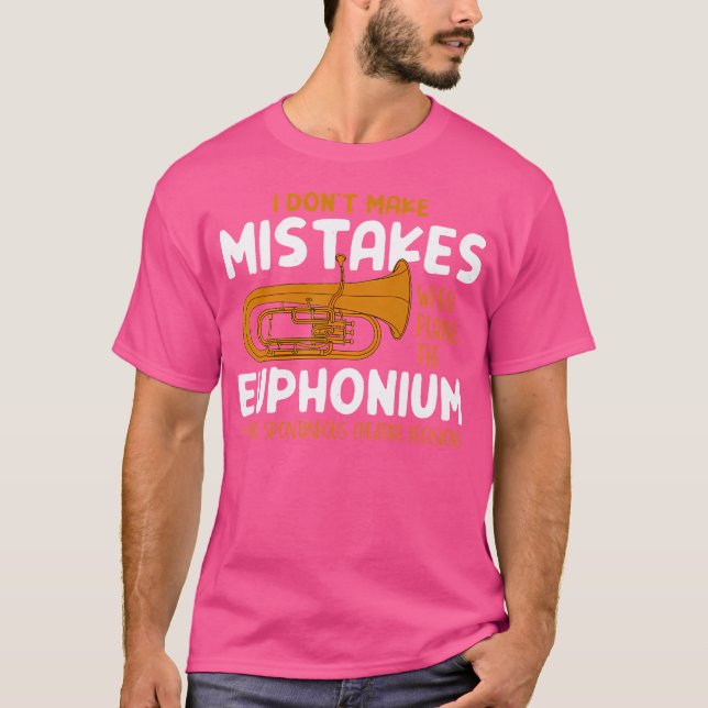 Camiseta Euphonium Player Funny Euphonist Music Gift Men Wo (Anverso)