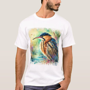 Camiseta Eurasian Bittern 300724AREF149 - Watercolor