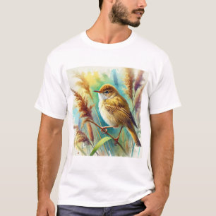 Camiseta Eurasian Reed Warbler 260824AREF143 - Watercolor