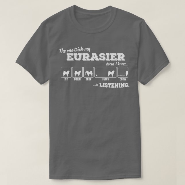 Camiseta Eurasier 3 (Diseño del anverso)
