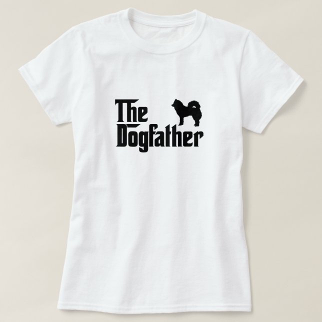 Camiseta Eurasier Dog Father Christmas, Dachshund Dog Owner (Diseño del anverso)