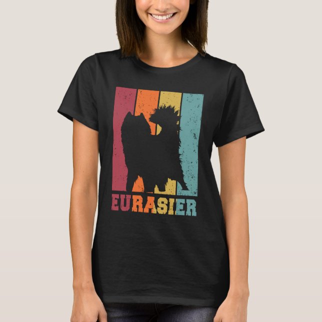 Camiseta Eurasier Vintage  1 (Anverso)
