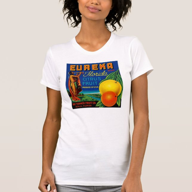 Camiseta Eureka Florida Citrus (Anverso)