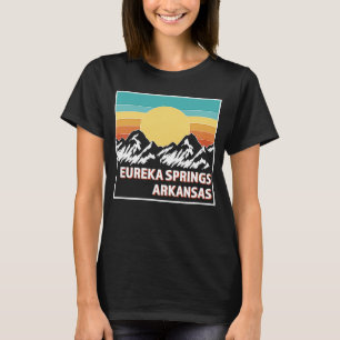 Camiseta EUREKA SPRINGS ARKANSAS Retro sunset USA Souvenir