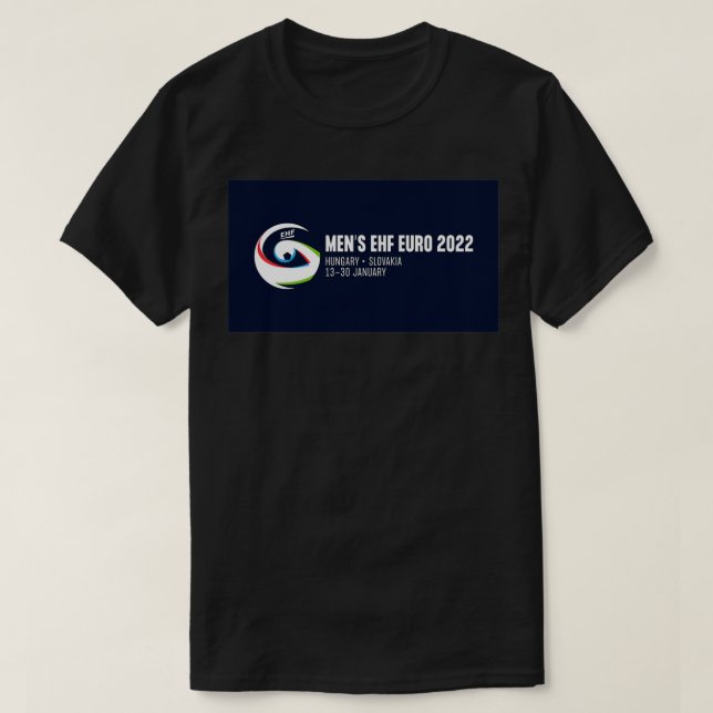 Camiseta euro 2022 ehf balonmano 2 (Diseño del anverso)
