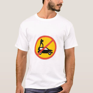 Camiseta Euro Signo Sin Techo en Vehículos