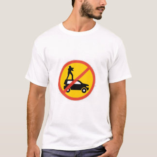 Camiseta Euro Signo Sin Techo en Vehículos