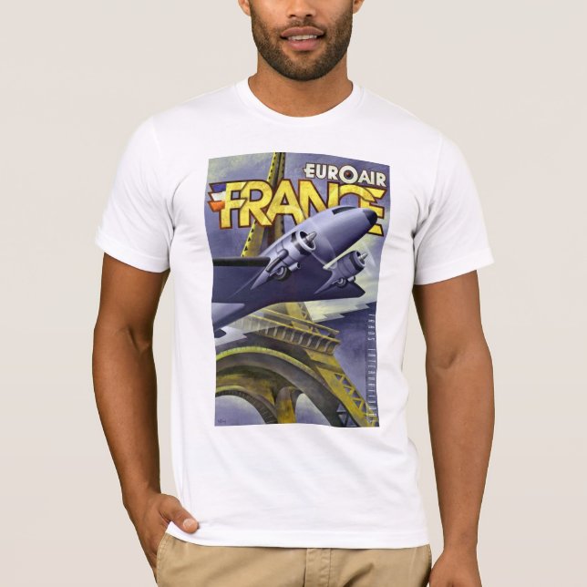 Camiseta Euroair ~ Francia (Anverso)