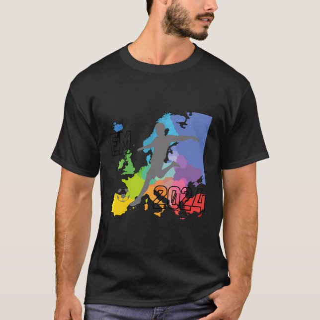 Camiseta Eurocopa de fútbol 2024 (Anverso)