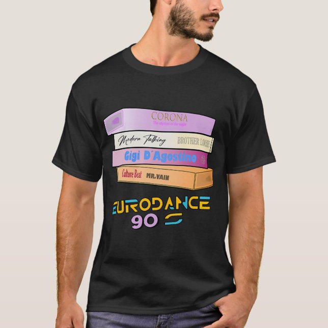 Camiseta Eurodance (Anverso)