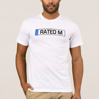 Camiseta Euromatrícula clasificada de M
