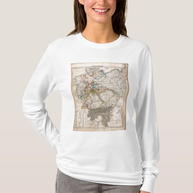 Camiseta Europa, Alemania, Austria (Anverso)