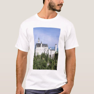 Camiseta Europa, Alemania, castillo de Neuschwanstein, cons