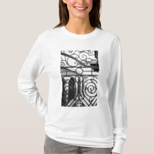 Camiseta Europa, Austria, Salzburgo. Detalle de puerta de m