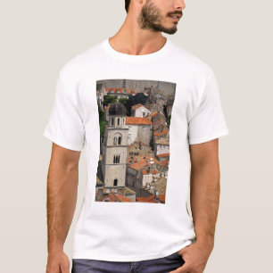 Camiseta Europa, Croacia. Ciudad amurallada medieval de