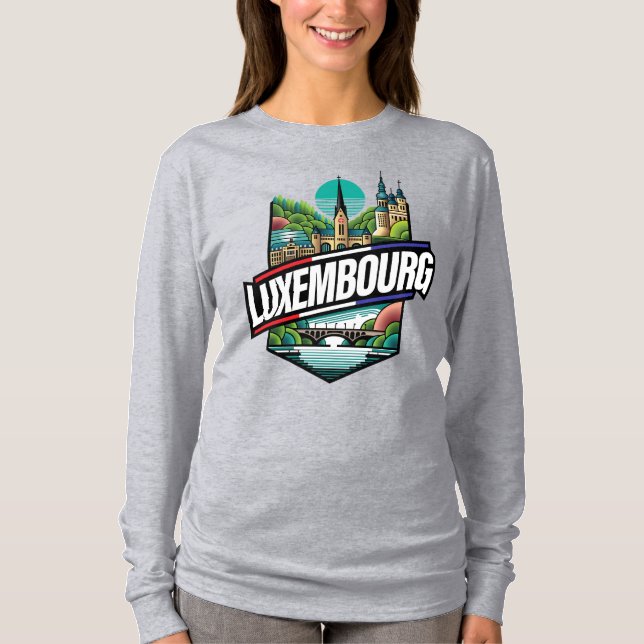 Camiseta Europa de Luxemburgo (Anverso)