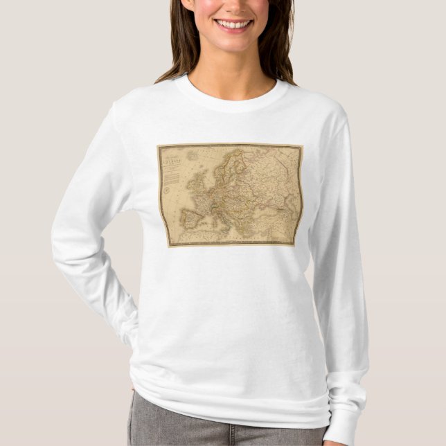 Camiseta Europa en 1789 (Anverso)