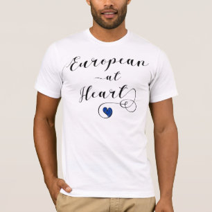 Camiseta Europa en el corazón, Europa, Europa