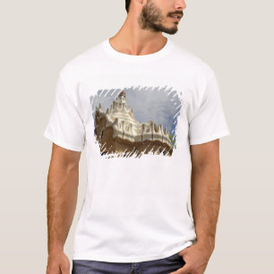 Camiseta Europa, España, Catalunya, Barcelona. Park Guell, 