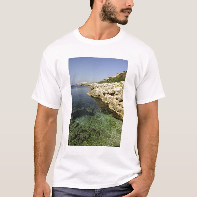 Camiseta Europa, España, Menorca, Binibeca. (Anverso)