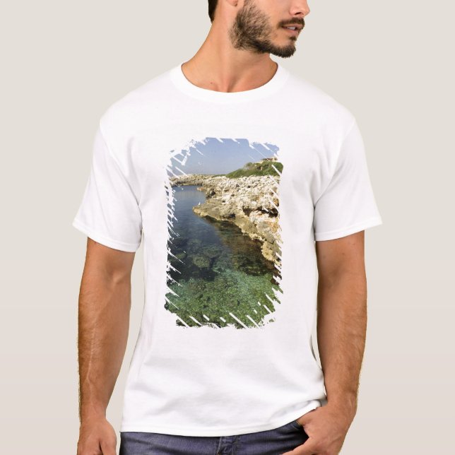 Camiseta Europa, España, Menorca, Binibeca. (Anverso)