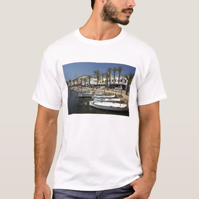 Camiseta Europa, España, Menorca. Pesca (Anverso)
