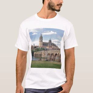 Camiseta Europa, España, Salamanca. El puente romano sobre