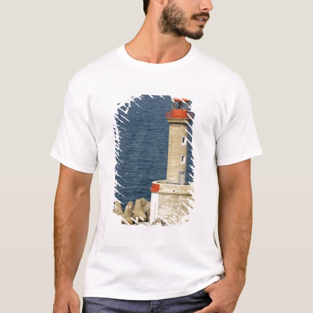 Camiseta Europa, Francia, Córcega, Bastia. Puerto (Anverso)
