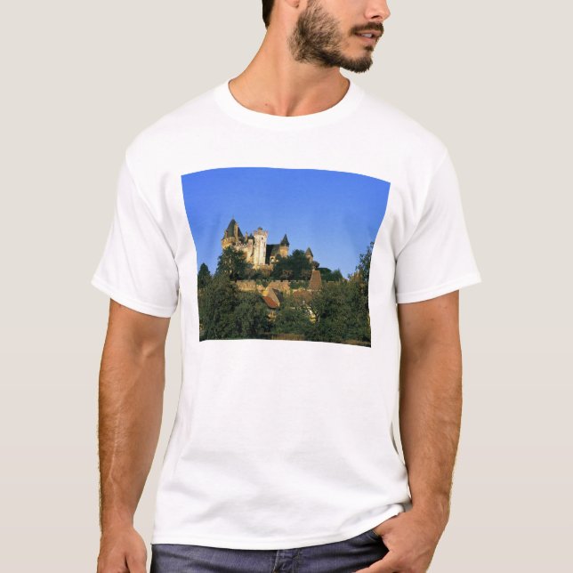 Camiseta Europa, Francia, Montforte. El castillo medieval (Anverso)