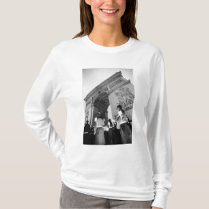 Camiseta Europa, Francia, París. Ceremonia militar en el