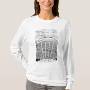 Camiseta Europa, Francia, París. Silla, Jardin du