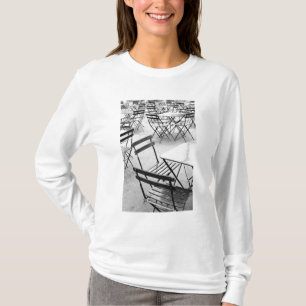 Camiseta Europa, Francia, París. Sillas, Jardin du 3