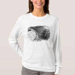 Camiseta Europa, Francia, París. Sillas, Jardin du 4
