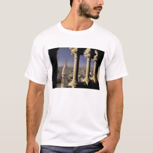 Camiseta Europa, Francia, París, Vista de París a través de