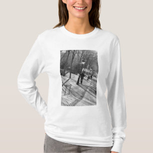 Camiseta Europa, Francia, París y Montmartre: Por la mañana