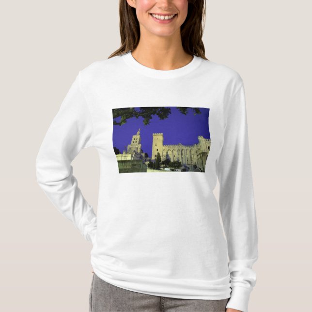 Camiseta Europa, Francia, Provenza, Aviñón. Palacio de (Anverso)