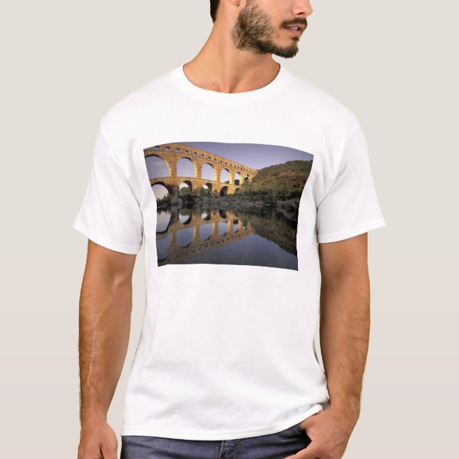 Camiseta Europa, Francia, Provenza, Gard; Pont du Gard, (Anverso)