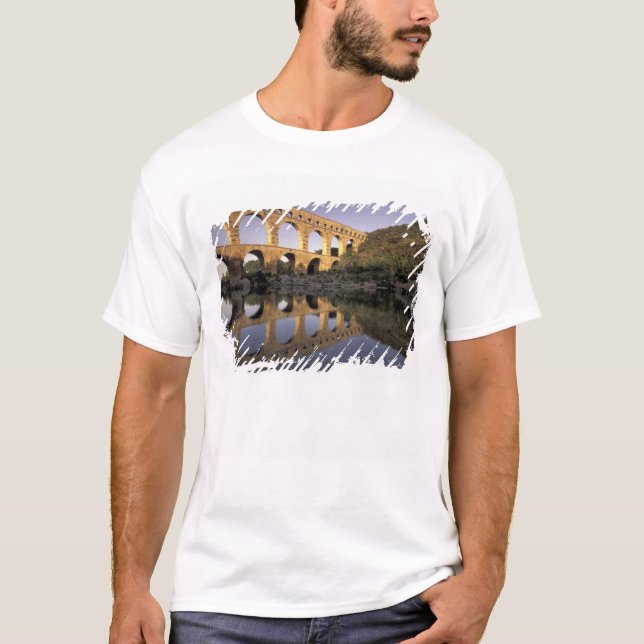Camiseta Europa, Francia, Provenza, Gard; Pont du Gard, (Anverso)