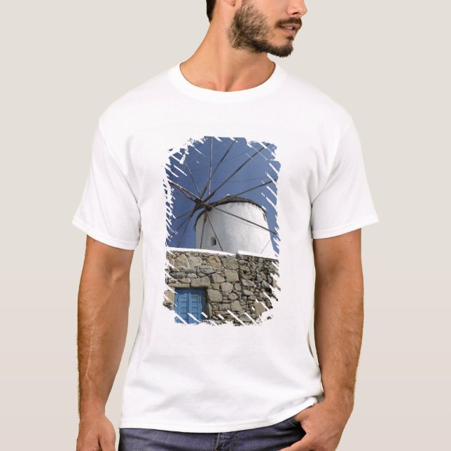 Camiseta Europa, Grecia, Mykonos.2 (Anverso)