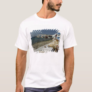 Camiseta Europa, Grecia, Mykonos. Vistas al mar