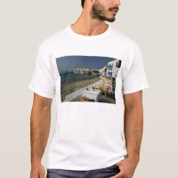 Europa, Grecia, Mykonos. Vistas del litoral