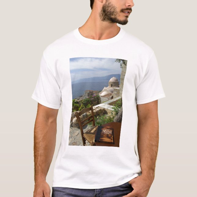 Camiseta Europa, Grecia, Peloponeso, Monemvasia (única) (Anverso)