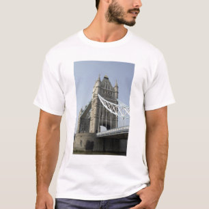 Camiseta Europa, Inglaterra, Londres. Puente de torre sobre
