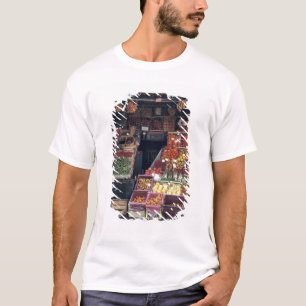 Camiseta Europa, Italia, área de Venecia. Frutas coloridas