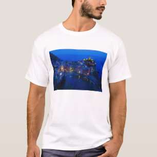 Camiseta Europa, Italia, Cinque Terre, Vernazza. Ladera