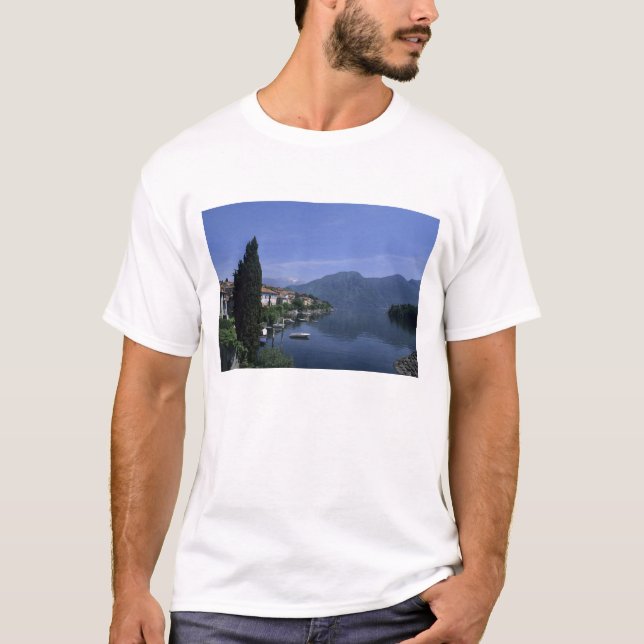 Camiseta Europa, Italia, Lago Como, Tremezzo. Norte (Anverso)