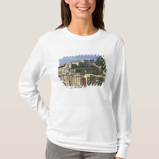 Camiseta Europa, Italia, Portovenere o Porto Venere. (Anverso)