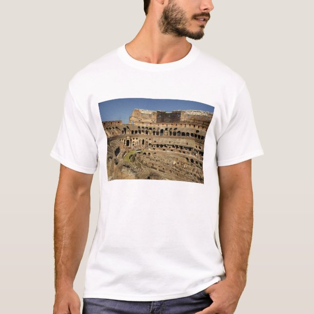 Camiseta Europa, Italia, Roma. El Coliseo (alias (Anverso)